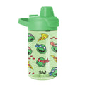 Summit Kids Plastic Water Bottle with Simple Flip Straw Lid