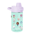 Summit Kids Plastic Water Bottle with Simple Flip Straw Lid